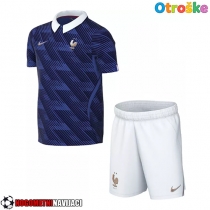 Otroške Nogometnih dresov Francija Domači SP 2026 Kratki rokavi (+ hlače)